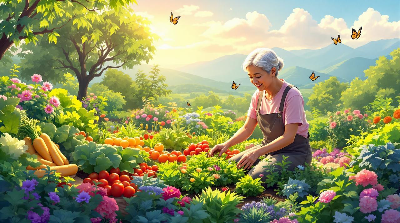 免费短剧无广告治愈动画作品《奶奶的菜园》 - 乡村生活