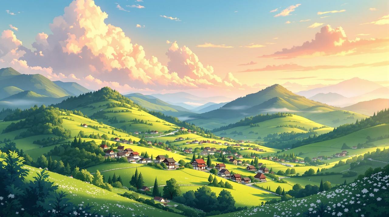 免费短剧无广告治愈动画作品《晨露微光》 - 乡村生活